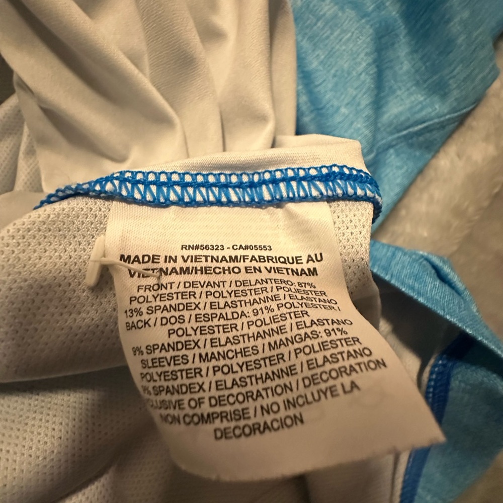 Nike Men's Blue Ombre Polo Shirt - Picture 4 of 6
